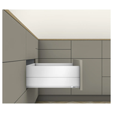 MERIVOBOX STANDARD BOXCAP DRAWER KIT E HEIGHT 500NL 70KG SILK WHITE