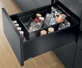 LEGRABOX STANDARD DRAWER KIT C HEIGHT 500NL 70KG CARBON BLACK
