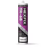 HEXFIX TR-68 TRANSLUCENT SANITARY SILICONE 300ML