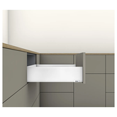 MERIVOBOX STANDARD DRAWER KIT K HEIGHT 450NL 40KG SILK WHITE